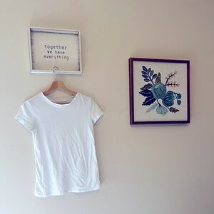 Athleta White Tee, Size XS